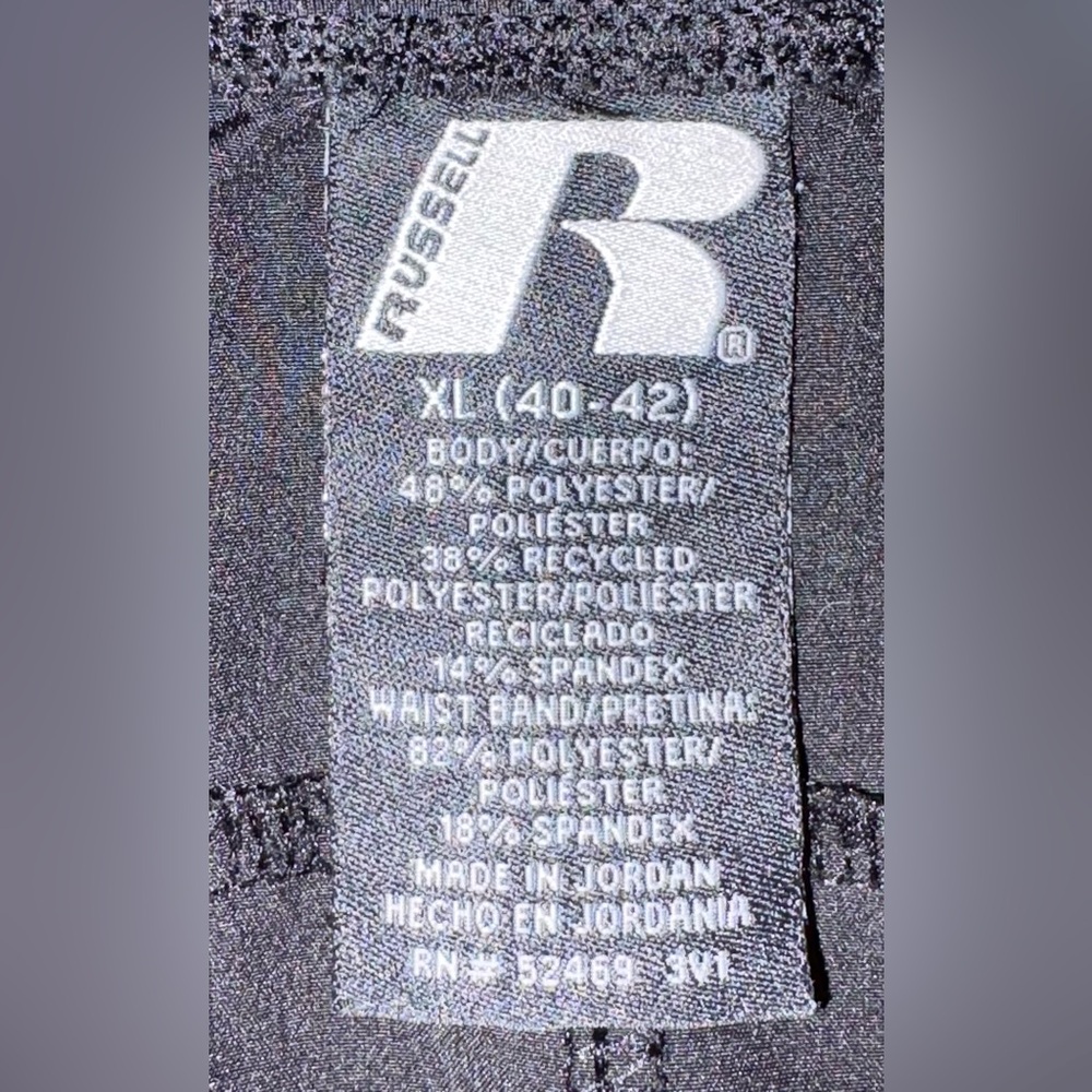 Russell Athletic Black Performance Shorts - Picture 3 of 3